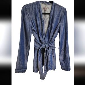 Level  99 lyocell peplum jacket
